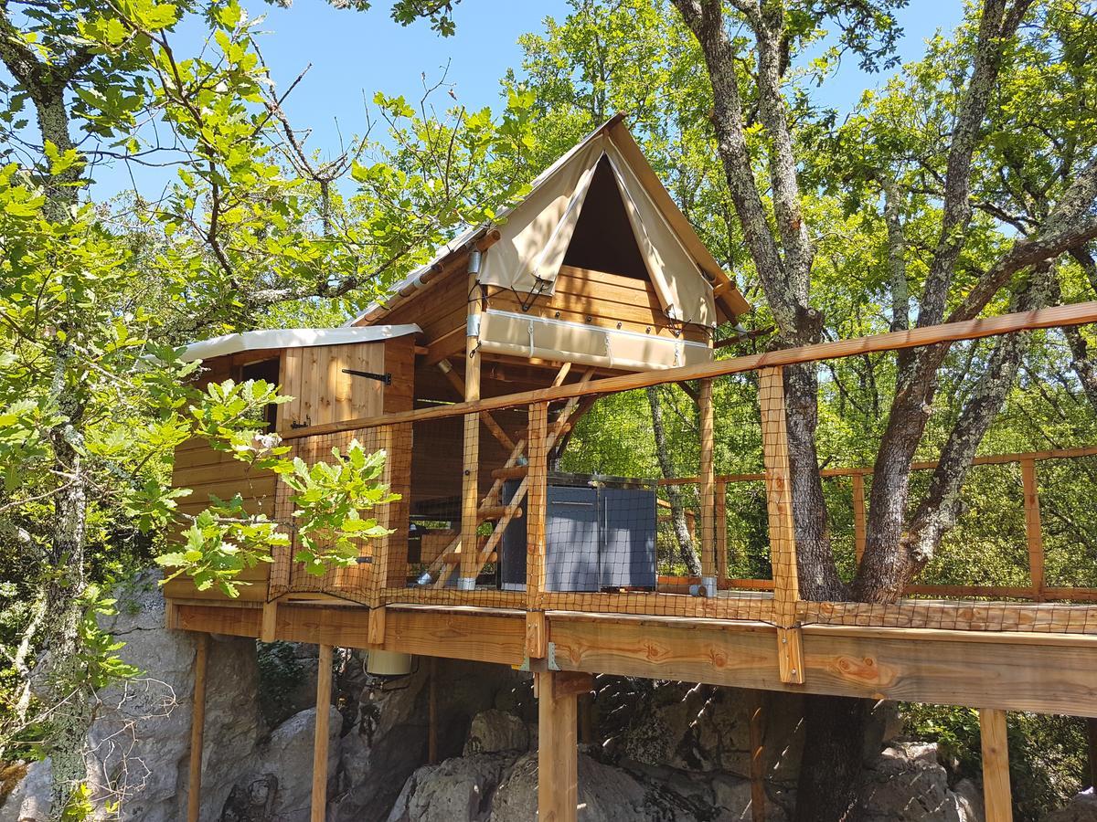 Cabanes Lodges Le Serviere Балазук Екстериор снимка